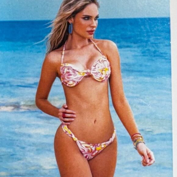 🌴 Mapalé Swirl Print Bikini Set - Size Small - NWT 💖 - Picture 8 of 8